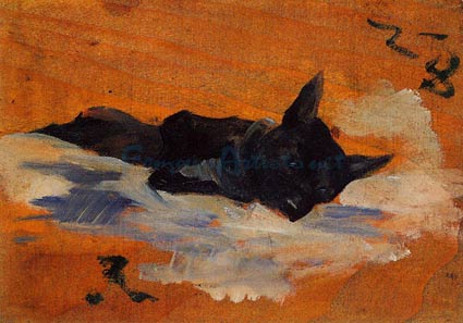 little-dog-1888-artist-Henri-De-Toulouse-Lautrec